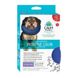 New Calm Paws Behavior Support™ Protective Inflatable Pet Collar Size Small